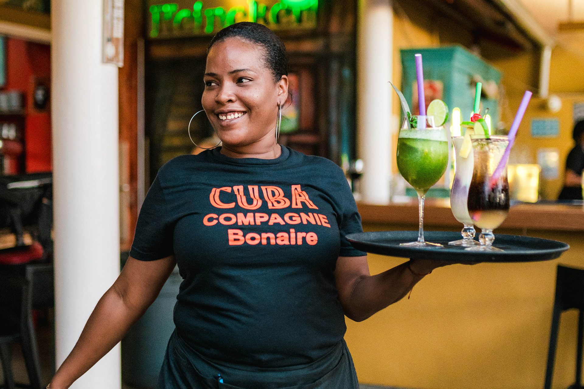 Bonaire Cuba Restaurant Kralendijk Bar Cocktail